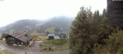Archiv Foto Webcam Kleinwalsertal: Zafernalift Bergstation 06:00