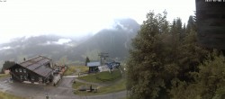 Archiv Foto Webcam Kleinwalsertal: Zafernalift Bergstation 07:00