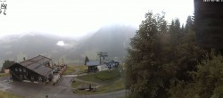 Archiv Foto Webcam Kleinwalsertal: Zafernalift Bergstation 08:00