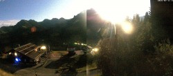 Archived image Webcam Zafernalift mountain station 23:00