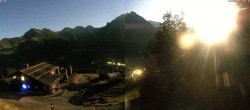 Archived image Webcam Zafernalift mountain station 01:00