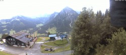 Archiv Foto Webcam Kleinwalsertal: Zafernalift Bergstation 05:00