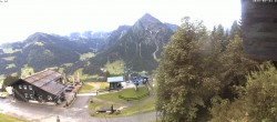 Archiv Foto Webcam Kleinwalsertal: Zafernalift Bergstation 06:00
