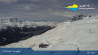 Archived image Webcam Corviglia II - View towards Suvretta, Silvaplana-Surlej 09:00