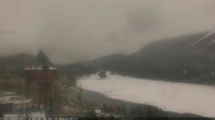 Archived image Webcam St. Moritz village - Hotel Badrutt's Palace together with lake St. Moritz 11:00