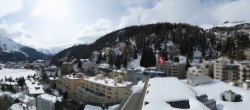 Archiv Foto Webcam St. Moritz Dorf: Ausblick Hotel Schweizerhof Richtung See 13:00