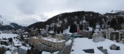 Archiv Foto Webcam St. Moritz Dorf: Ausblick Hotel Schweizerhof Richtung See 15:00