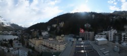 Archived image Webcam St. Moritz village II - View from Hotel Schweizerhof towards St. Moritz Bad 17:00
