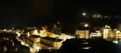 Archived image Webcam St. Moritz village II - View from Hotel Schweizerhof towards St. Moritz Bad 23:00