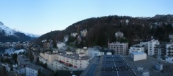 Archiv Foto Webcam St. Moritz Dorf: Ausblick Hotel Schweizerhof Richtung See 05:00
