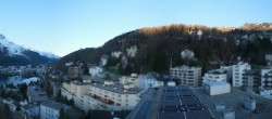 Archiv Foto Webcam St. Moritz Dorf: Ausblick Hotel Schweizerhof Richtung See 06:00
