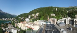 Archiv Foto Webcam St. Moritz Dorf: Ausblick Hotel Schweizerhof Richtung See 07:00