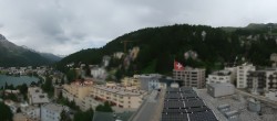 Archiv Foto Webcam St. Moritz Dorf: Ausblick Hotel Schweizerhof Richtung See 11:00