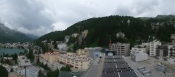 Archiv Foto Webcam St. Moritz Dorf: Ausblick Hotel Schweizerhof Richtung See 17:00