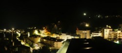 Archived image Webcam St. Moritz village II - View from Hotel Schweizerhof towards St. Moritz Bad 23:00