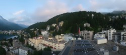 Archived image Webcam St. Moritz village II - View from Hotel Schweizerhof towards St. Moritz Bad 05:00