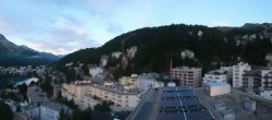 Archiv Foto Webcam St. Moritz Dorf: Ausblick Hotel Schweizerhof Richtung See 05:00