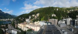 Archiv Foto Webcam St. Moritz Dorf: Ausblick Hotel Schweizerhof Richtung See 07:00