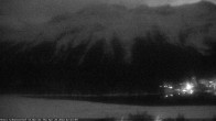 Archived image Webcam St. Moritz village III - View from Hotel Schweizerhof towards lake St. Moritz 01:00