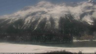Archived image Webcam St. Moritz village III - View from Hotel Schweizerhof towards lake St. Moritz 11:00