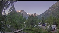 Archived image Webcam Camping Morteratsch, Engadin 05:00