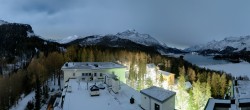 Archiv Foto Webcam Sils im Engadin: Ausblick vom Hotel Waldhaus 23:00