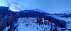 Archiv Foto Webcam Sils im Engadin: Ausblick vom Hotel Waldhaus 06:00