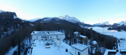 Archiv Foto Webcam Sils im Engadin: Ausblick vom Hotel Waldhaus 07:00