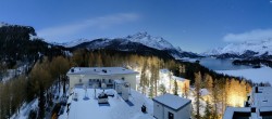 Archiv Foto Webcam Sils im Engadin: Ausblick vom Hotel Waldhaus 05:00