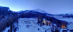 Archiv Foto Webcam Sils im Engadin: Ausblick vom Hotel Waldhaus 06:00