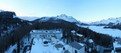 Archiv Foto Webcam Sils im Engadin: Ausblick vom Hotel Waldhaus 07:00