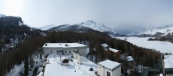 Archiv Foto Webcam Sils im Engadin: Ausblick vom Hotel Waldhaus 09:00