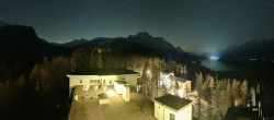 Archived image Webcam Hotel Waldhaus - Sils 23:00