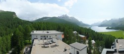 Archived image Webcam Hotel Waldhaus - Sils 15:00