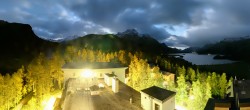 Archiv Foto Webcam Sils im Engadin: Ausblick vom Hotel Waldhaus 01:00