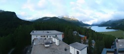 Archiv Foto Webcam Sils im Engadin: Ausblick vom Hotel Waldhaus 05:00