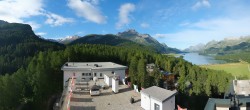 Archiv Foto Webcam Sils im Engadin: Ausblick vom Hotel Waldhaus 07:00