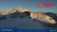 Archiv Foto Webcam Diavolezza: Berghaus und Bergstation 07:00