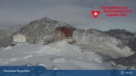 Archiv Foto Webcam Diavolezza: Berghaus und Bergstation 08:00