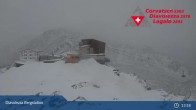 Archiv Foto Webcam Diavolezza: Berghaus und Bergstation 12:00