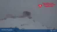 Archiv Foto Webcam Diavolezza: Berghaus und Bergstation 14:00