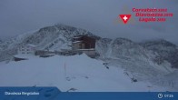 Archiv Foto Webcam Diavolezza: Berghaus und Bergstation 06:00