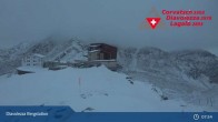 Archiv Foto Webcam Diavolezza: Berghaus und Bergstation 07:00