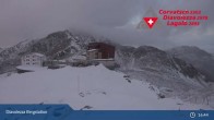 Archiv Foto Webcam Diavolezza: Berghaus und Bergstation 16:00