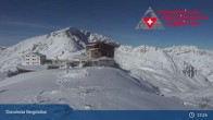 Archiv Foto Webcam Diavolezza: Berghaus und Bergstation 12:00