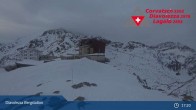 Archiv Foto Webcam Diavolezza: Berghaus und Bergstation 16:00