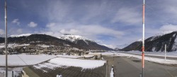 Archiv Foto Webcam Engadin Airport: Flugplatz Panoramakamera 13:00