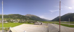 Archiv Foto Webcam Engadin Airport: Flugplatz Panoramakamera 09:00
