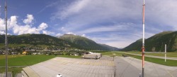 Archiv Foto Webcam Engadin Airport: Flugplatz Panoramakamera 13:00
