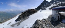 Archiv Foto Webcam Grächen: Seetalhorn 09:00